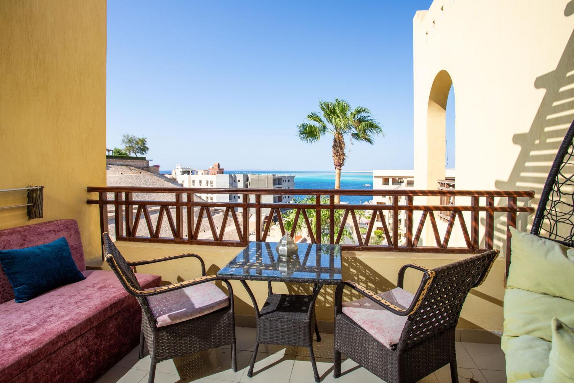 The View Apartment Hurghada Bagian luar foto